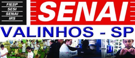 Senai de Valinhos abre 75 vagas para três cursos  profissionalizantes