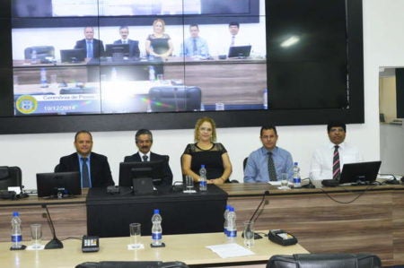 Posse simbólica da mesa diretora 2015