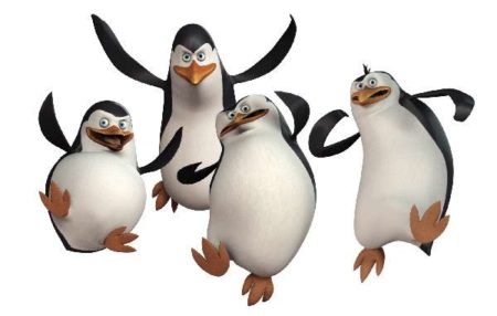 OS PINGUINS DE MADAGASCAR