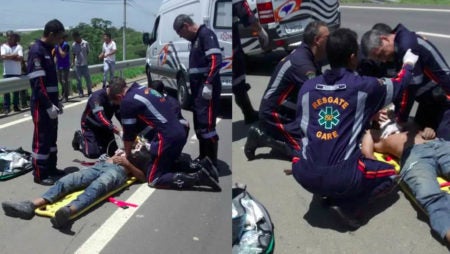 Motociclista morre em acidente da Rodovia SP 101