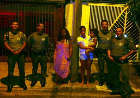 PM salva família de incêndio em Hortolândia