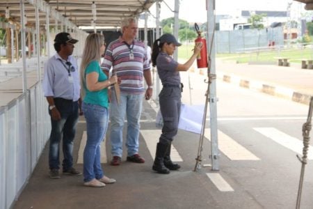 Bombeiros aprovam laudo de segurança para sambódromo de Hortolândia