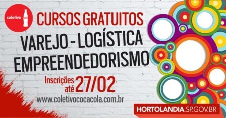 Coletivo Coca-Cola oferece cursos gratuitos nas áreas de varejo , logística e empreendedorismo