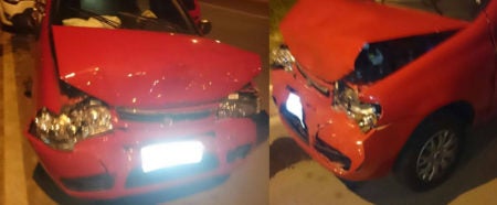 Acidente envolve 5 veiculos no Amanda