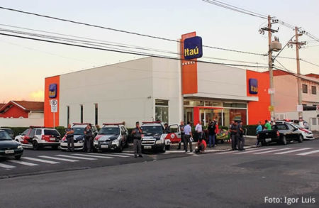 Tentativa de assalto a banco em Hortolândia