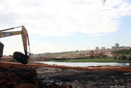 Obras de reservatórios no Parque Gabriel avançam