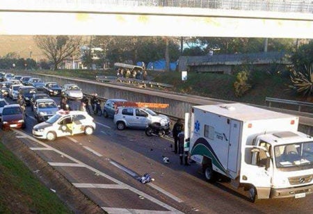 Acidente na SP 101 pela manhã, mata jovem de 22 anos