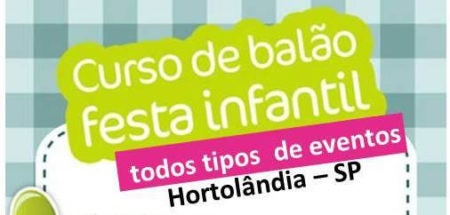 Curso de Decoração com Balões