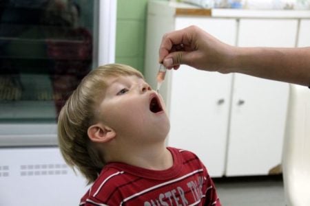 Campanha contra Pólio termina segunda-feira (31)