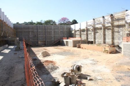 Obra no Centro de Lutas da Vila Real avança