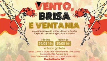 “Vento, Brisa e Ventania” em Hortolândia