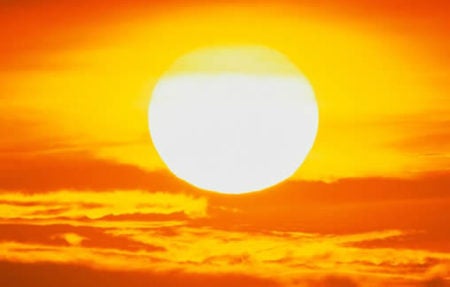 Região tem maior onda de calor do inverno