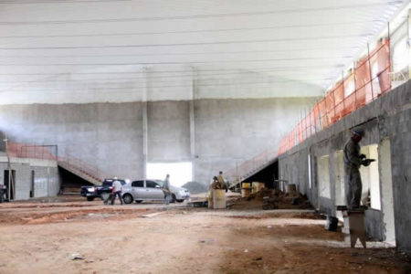 Centro de Lutas entra em fase de acabamento