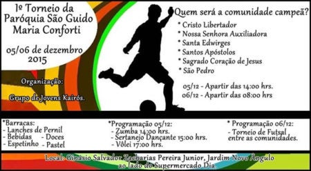Torneio Paróquia São Guido Maria Conforti
