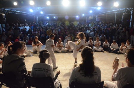 Centro Cultural “Inês Afonso” realiza roda de capoeira