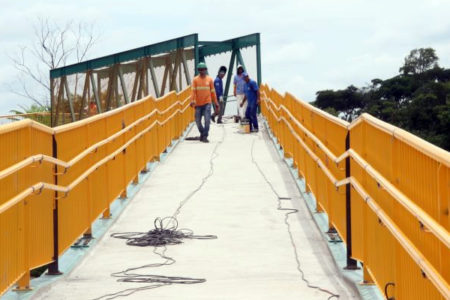 Obra de 3 milhões está 90% concluída