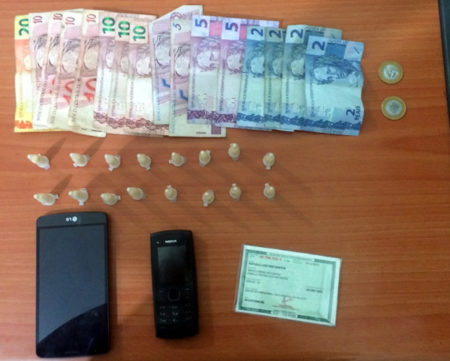 Tesoureira do tráfico, adolescente é detida no Jardim Estefânia