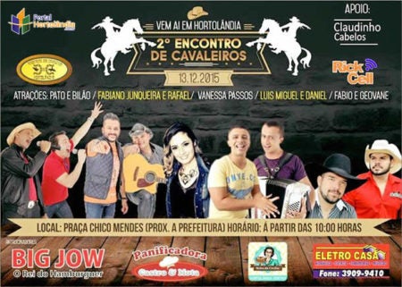 2º Encontro de Cavaleiros de Hortolândia – 2015
