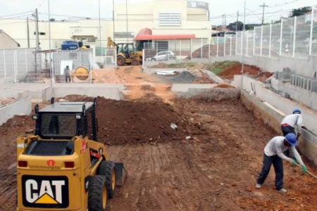 Área de lazer da Emeb Interlagos fica pronta no início do próximo ano