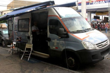 Sebrae Móvel estará na Região Central nesta terça-feira (23/02)