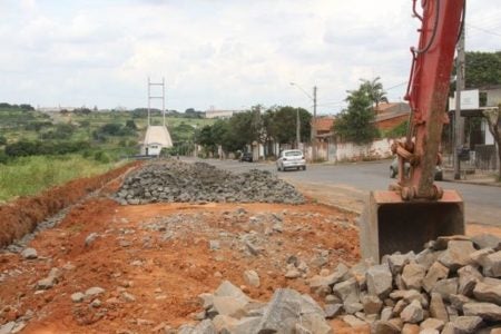Obras de acesso à Ponte estaiada prosseguem