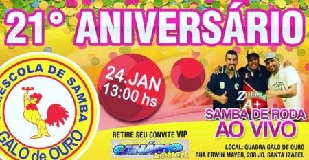 21° Aniversário da Galo de Ouro Hortolândia