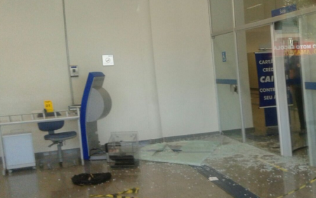 Caixa Econômica Federal do Jardim Amanda é assaltada