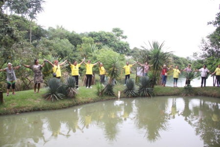 No Dia Mundial da Água, Prefeitura convida população a “abraçar” lagoa do Parque Dorothy