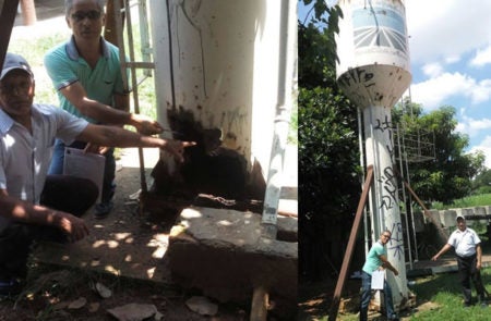 Moradores do Sta Clara se mobilizam para troca de caixa d’água