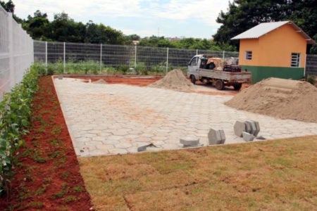 Obras de construção do PEV Jd. Amanda entram em fase final