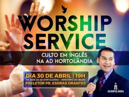 Igreja em Hortolândia oferece Cultos na língua inglesa