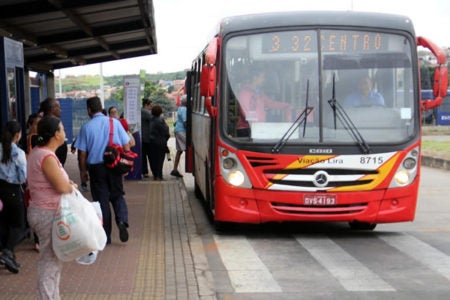 Terminal Metropolitano de Hortolândia tem plataforma exclusiva para ônibus urbanos