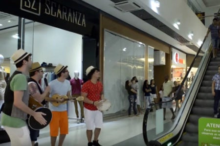 Pagode da ofensa esteve em Hortolândia