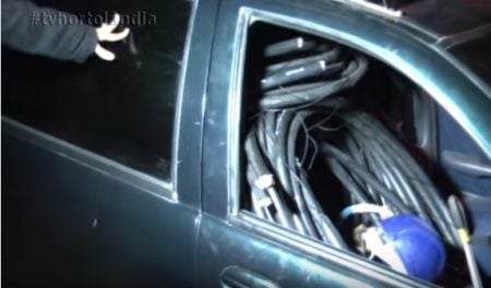 Ladrão de cabos é preso em Hortolândia na noite desse Sábado