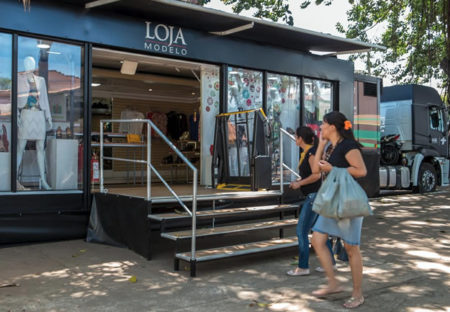 Prefeitura traz carreta com loja modelo itinerante do Sebrae