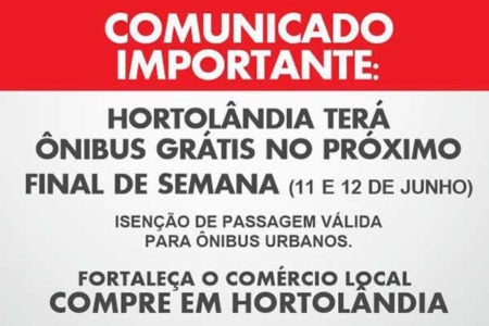 Ações tentam fortalecer o comercio de Hortolândia neste fim de semana