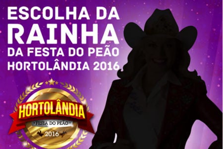 Inscrição para rainha do Rodeio de Hortolândia 2016