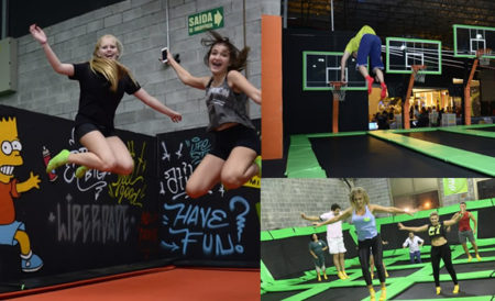 Jump Mania, maior parque de trampolins do Brasil, chega a Campinas