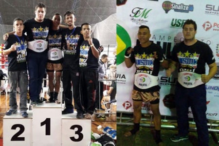 Atletas de Hortolândia conquistam Campeonato Paulista de Muay Thai