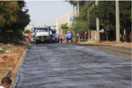 Prefeitura leva asfalto ao Taquara Branca