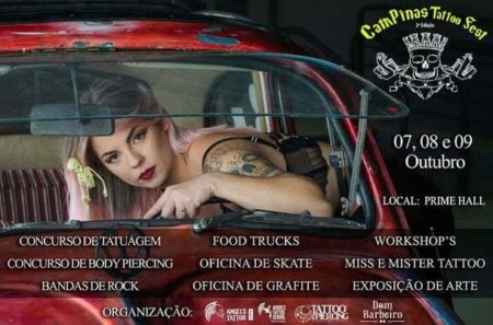 Campinas recebe tatuadores de todo o Brasil e exterior em evento