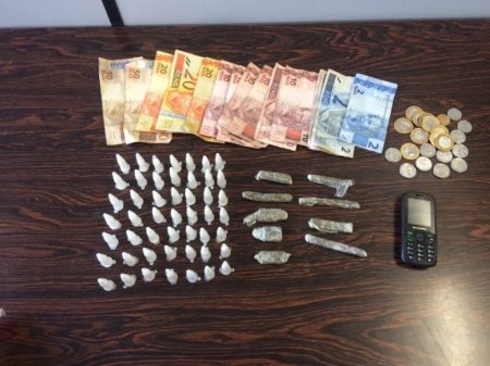 Mulher é presa por tráfico no Jardim Amanda