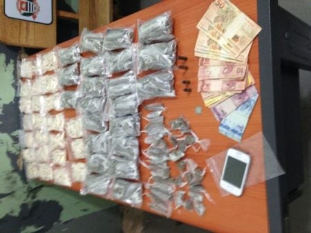 Gerente do tráfico é preso e mais de 3kg de drogas é apreendido no Jardim Amanda