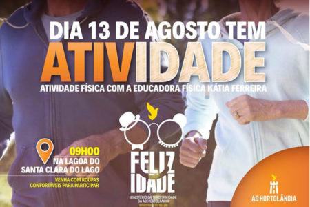 Igreja de Hortolândia promove atividade física para 3º Idade neste sábado (13)