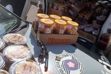 PM prende homem e recupera carga no Parque do Horto