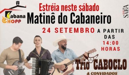 Vem ai Matinê do Cabaneiro, com Trio Caboclo
