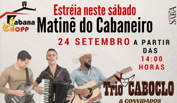Trio Caboclo - Cabana Chopp