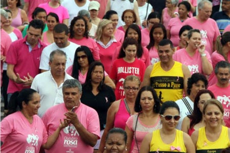 Caminhada “Outubro Rosa” em Hortolândia nesta quinta-feira (27/10)