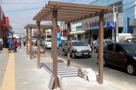 Obra de revitalização da região central prossegue