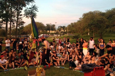 Sarau Re Existência lota Parque Chico Mendes em Hortolândia